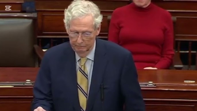 Mitch McConnell Bids Farewell As Senate GOP Leader