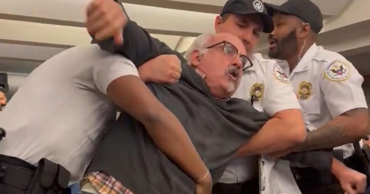 Chaos Erupts During Blinken Presser, Screaming Reporter Arrested, Forcefully Dragged Out Of Briefing Room