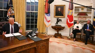 The New Look For The Trump Oval Office – What Stayed And What Is Gone