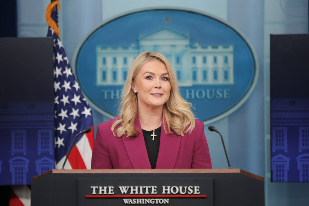 Conservatives Rally Around ‘Rock Star’ Leavitt After First White House Briefing: ‘Competence Is Back’