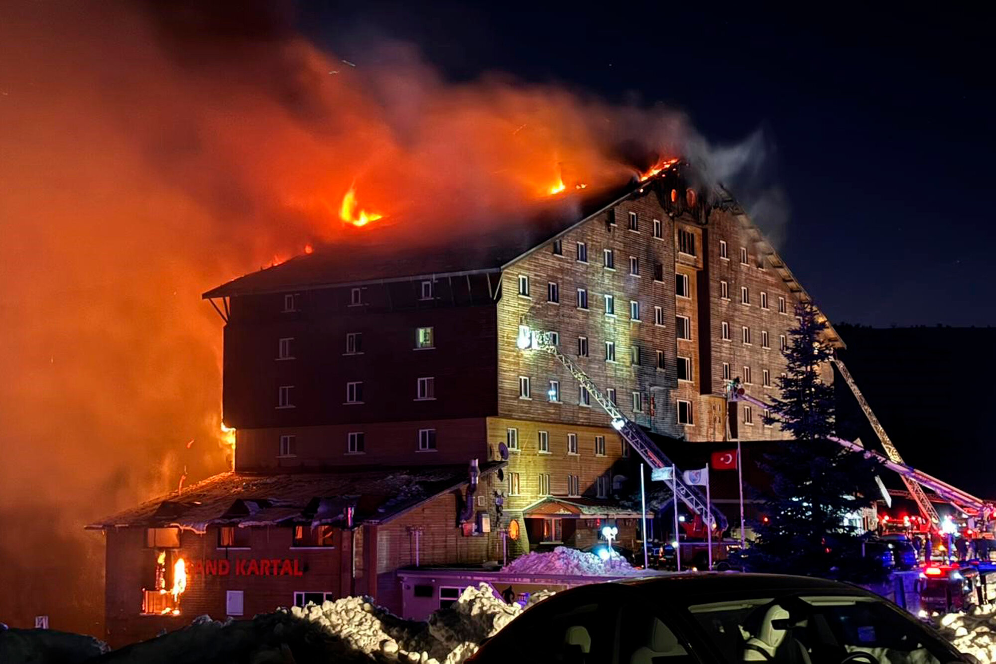 At Least 66 Dead In Turkish Ski Resort Hotel Fire