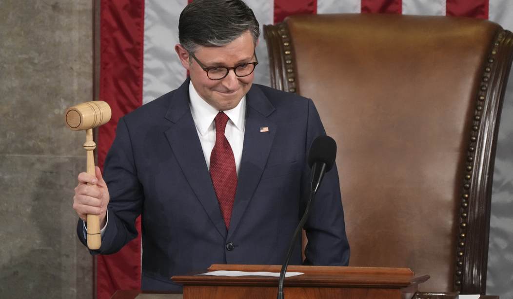 JOHNSON WINS THE SPEAKERSHIP ON THE FIRST BALLOT