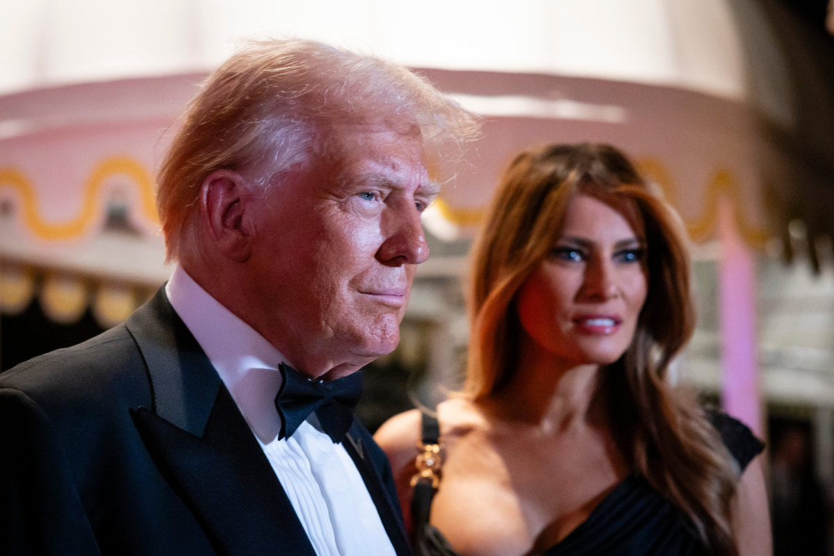 Trump Celebrates New Year’s Eve With Melania, Elon Musk And More At Mar-a-Lago