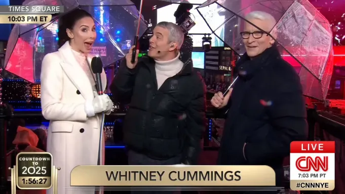 Whitney Cummings Roasts Ailing Host CNN During New Year’s Special
