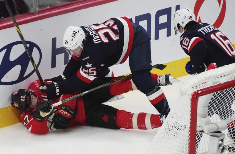 USA vs Canada Starts Off With 3 Straight Fights In 9 Seconds After Canadian Fans Boo’d The U.S. National Anthem