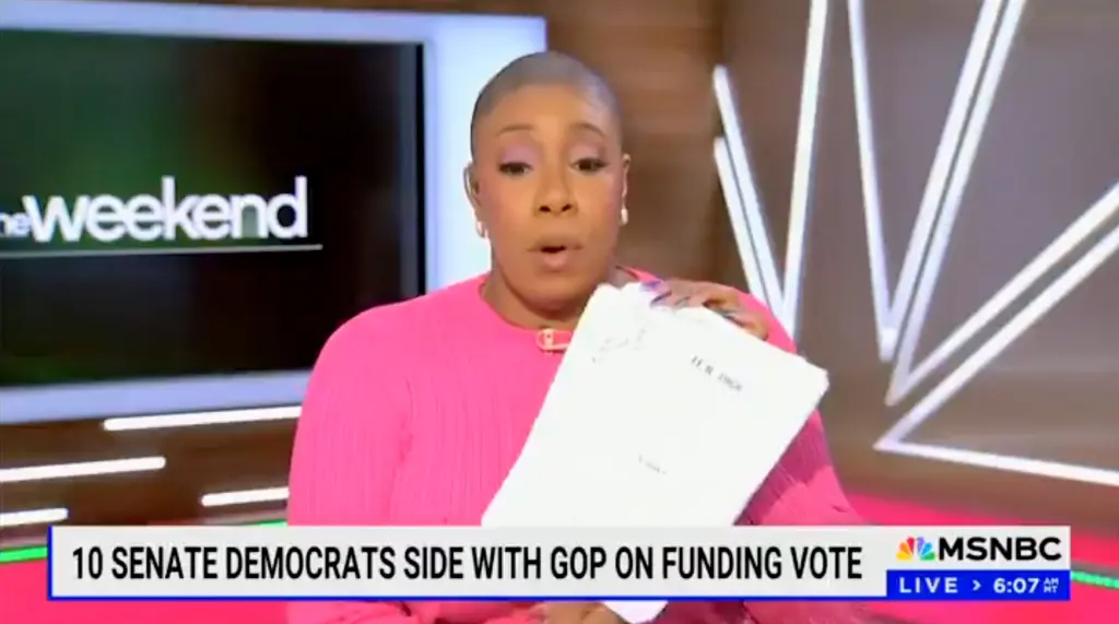MSNBC Host Symone Sanders Townsend Announces Live On Air She’s Quitting Dem Party