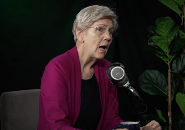 Elizabeth Warren Called Out By Left Wing Podcaster For Defending Biden’s Obvious Decline