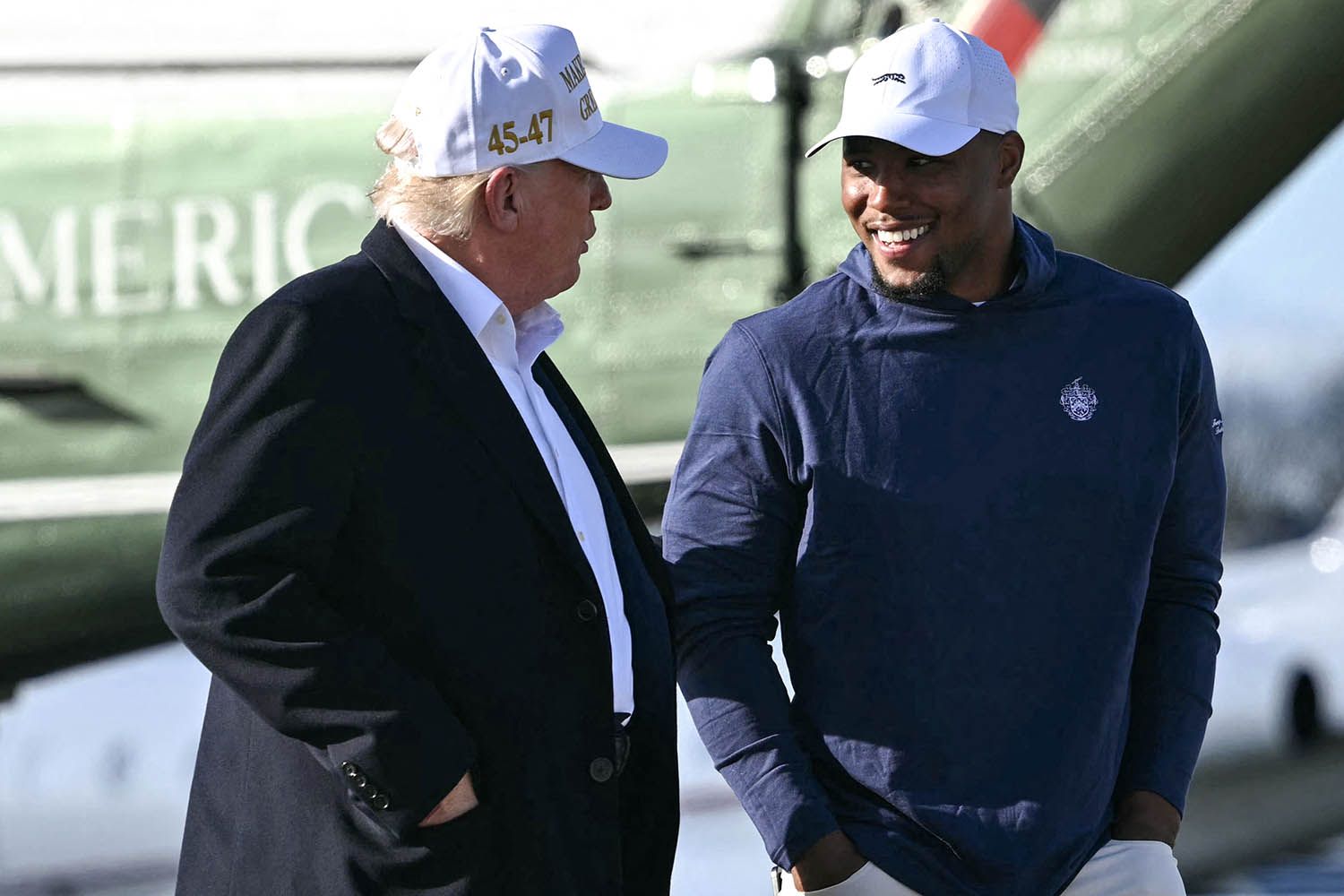 Saquon Barkley Fires Back At Critics Over Trump Hangout: ‘Not A Hard Concept’