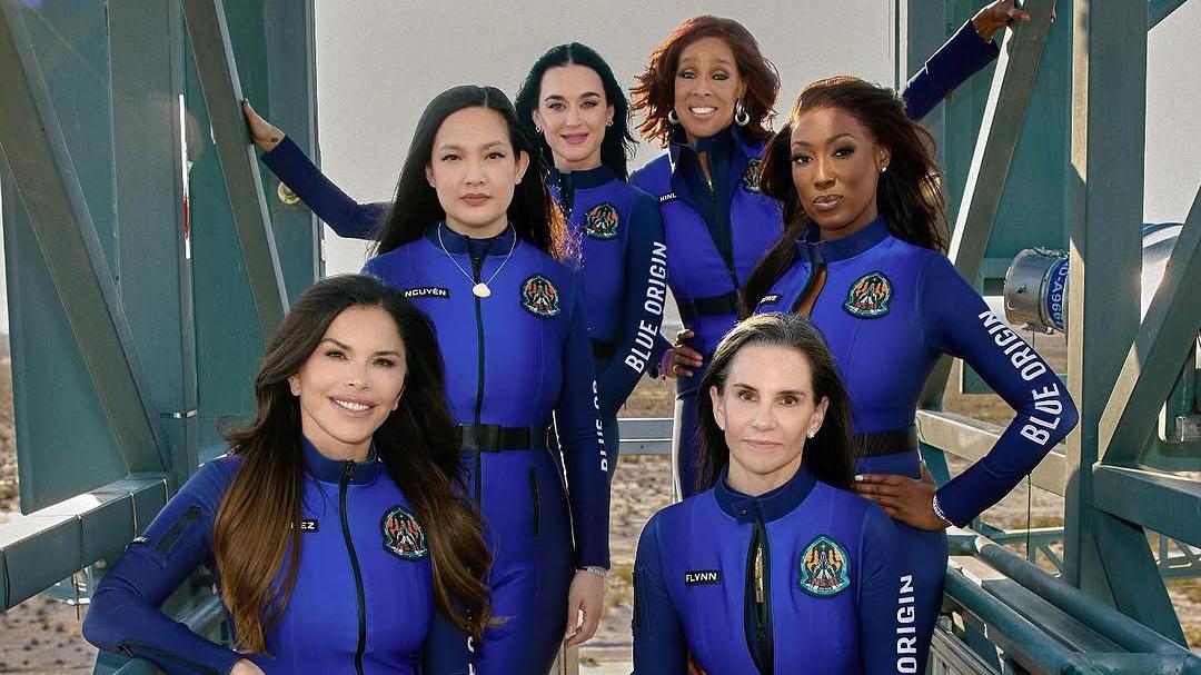 Blue Origin’s All-Female Crew Blasts Off With Katy Perry, Lauren Sanchez On Board — Then Returns Safely To Earth