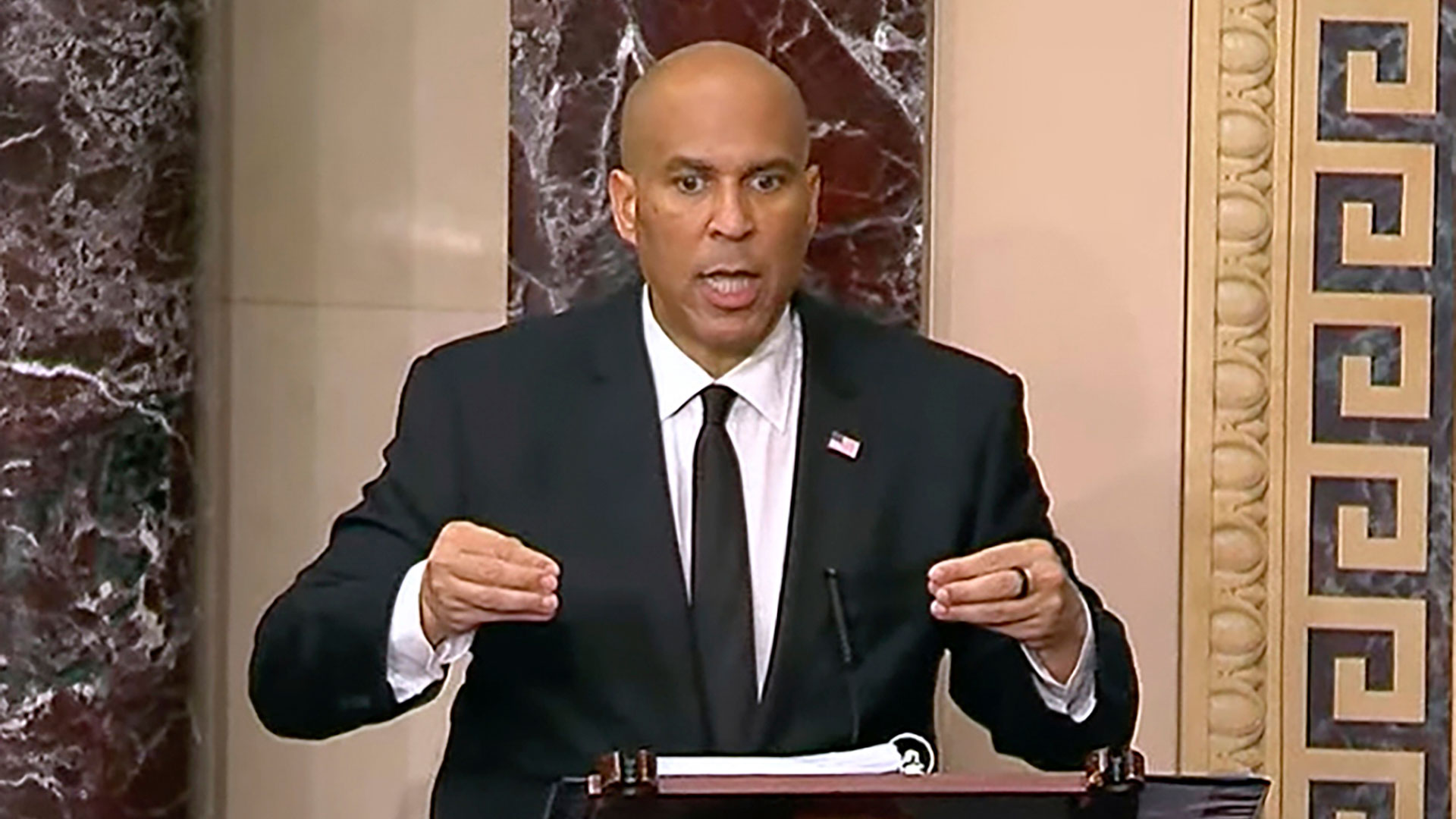 Cory ‘Spartacus’ Booker Writing Book About Marathon Speech No One Listened To