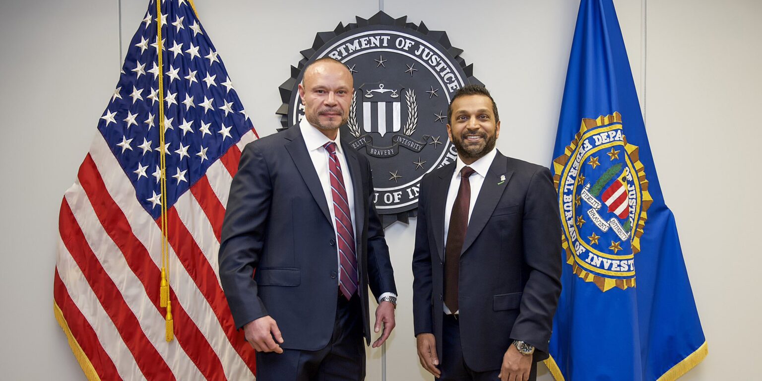 Bongino, Patel Discover ‘Stunning’ Comey-Era Files In Room ‘Hidden From Us’ At FBI HQ