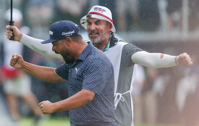 A Perfectly-Timed Rain Delay And The Shot Of A Lifetime Lead To JJ Spaun Becoming U.S. Open Champion