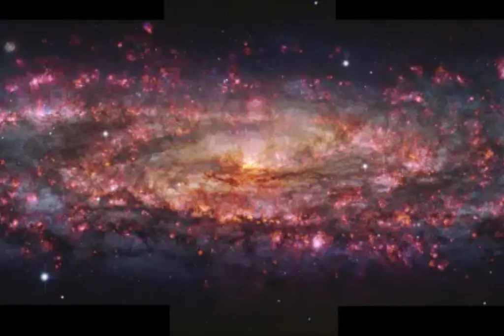 Astronomers Create Dazzling, Elaborate Map Of Nearby Sculptor Galaxy