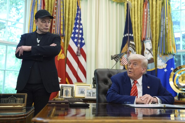Trump Says He’ll Have To ‘Take A Look’ At Deporting Musk…