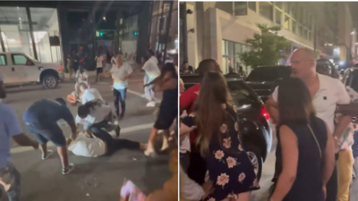 Five Charged In Brutal Brawl In Cincinnati That Left A Woman Knocked Out