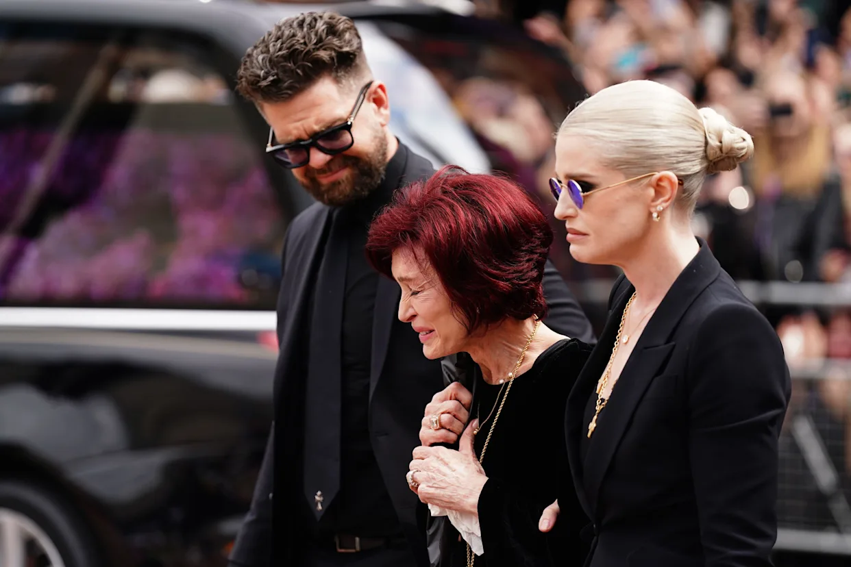 Ozzy Osbourne Funeral: Sharon Osbourne Breaks Down During Emotional Procession