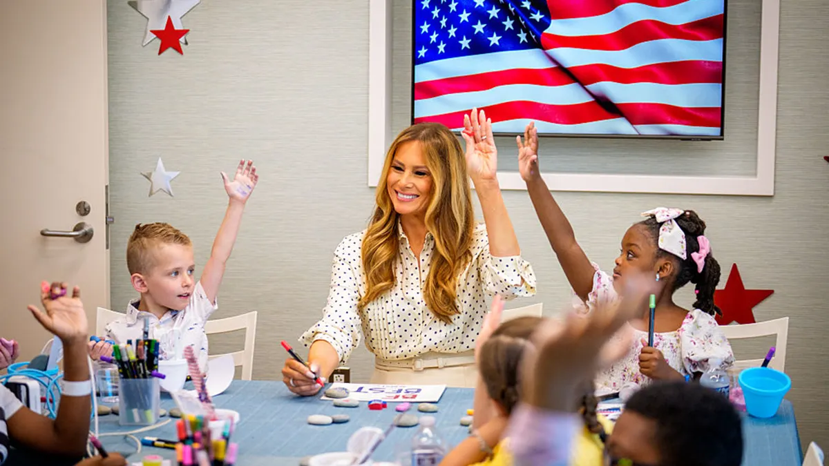 FLOTUS Kicks Off America’s Birthday With Some Special Little Friends