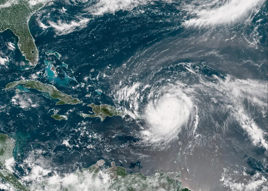 Hurricane Erin Explodes Into Monster Category 5 Storm In The Caribbean