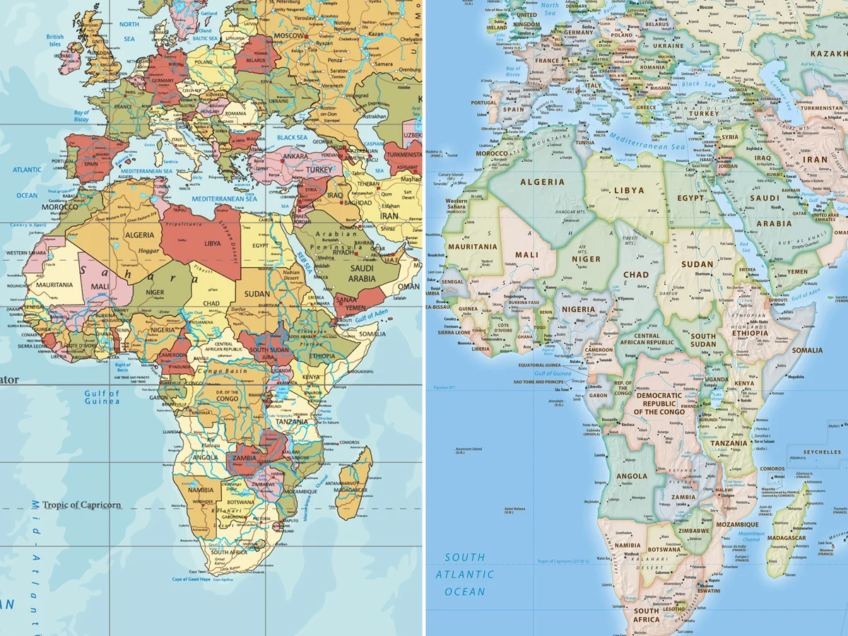 African Union Wants End To Mercator Projection Map Use Over “Disinformation”
