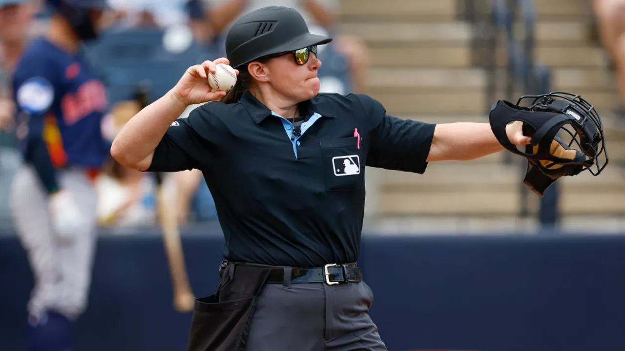 Jen Pawol Becomes First Woman To Umpire Major League Baseball Game