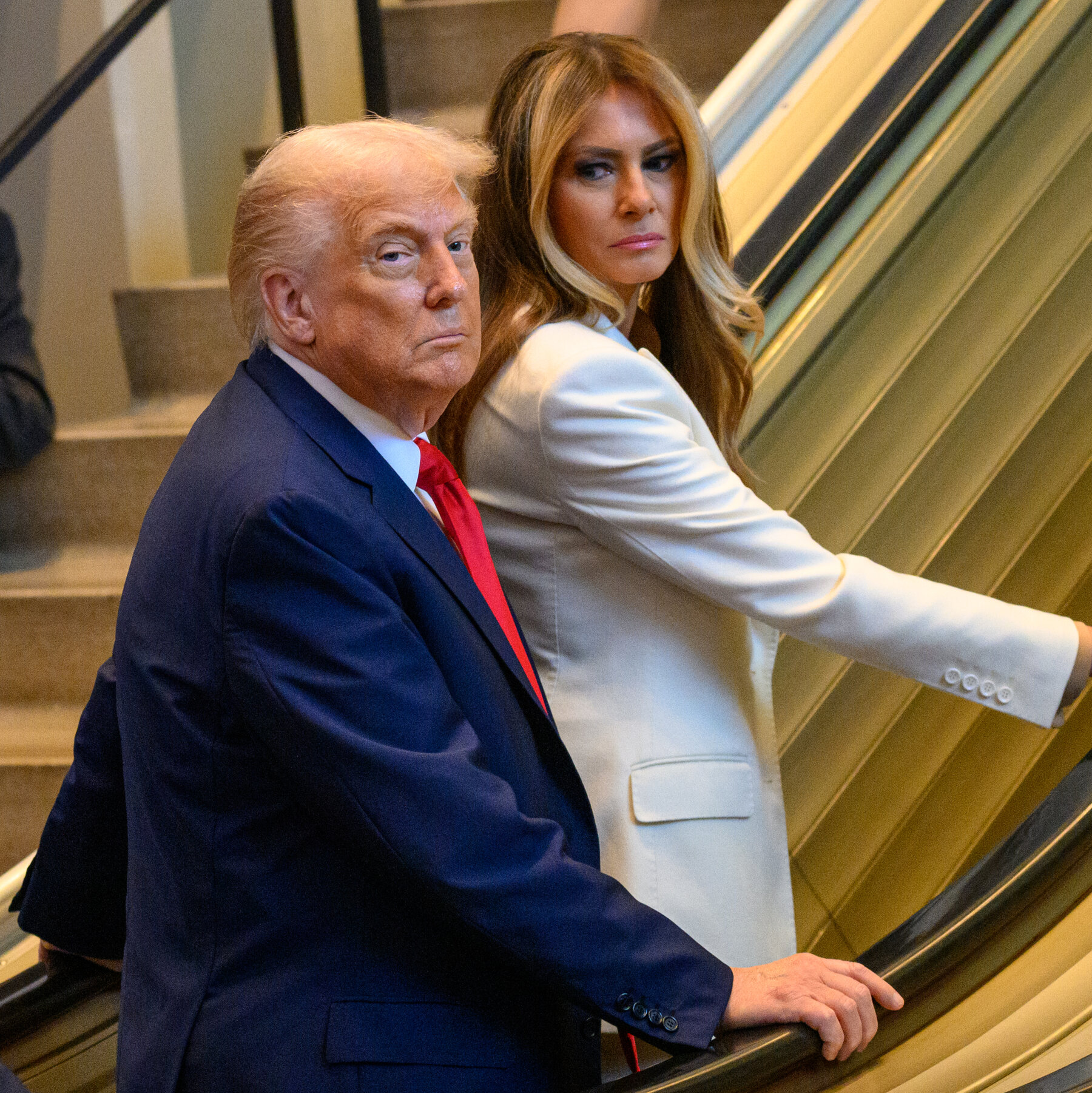 Secret Service To Investigate Trump’s U.N. Escalator Incident As Potential Sabotage