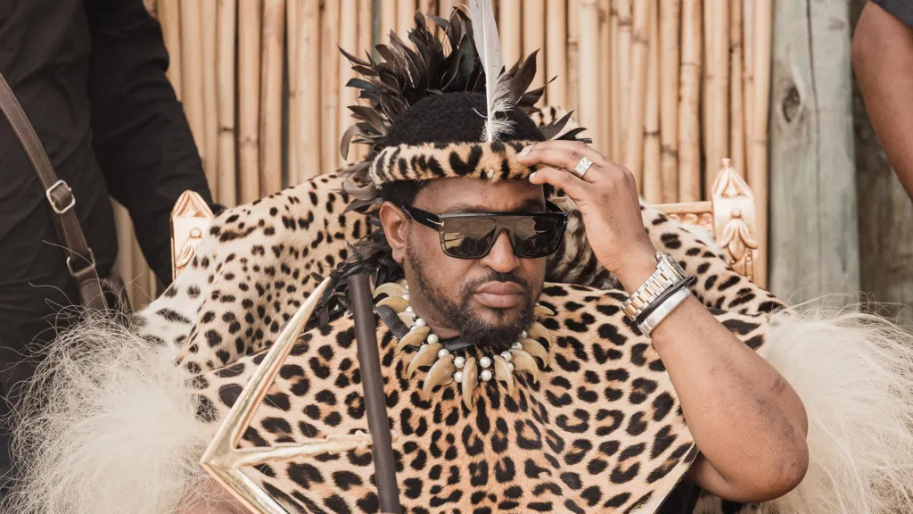 Zulu King Challenges Professor To Stick Fight