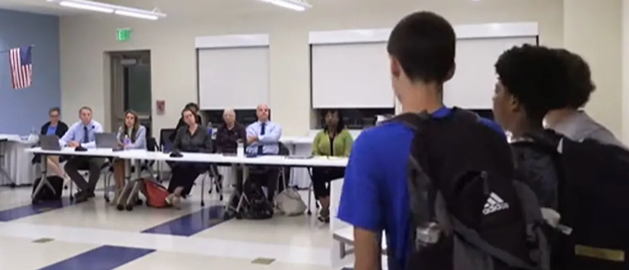 Students Confront School Board Meeting To Urge Firing Of Teacher Who Celebrated Kirk Assassination