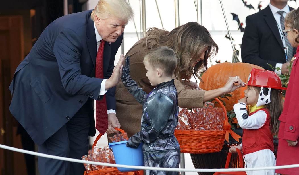 Watch: POTUS & FLOTUS Have Fun, As Halloween 2025 Arrives At The White House