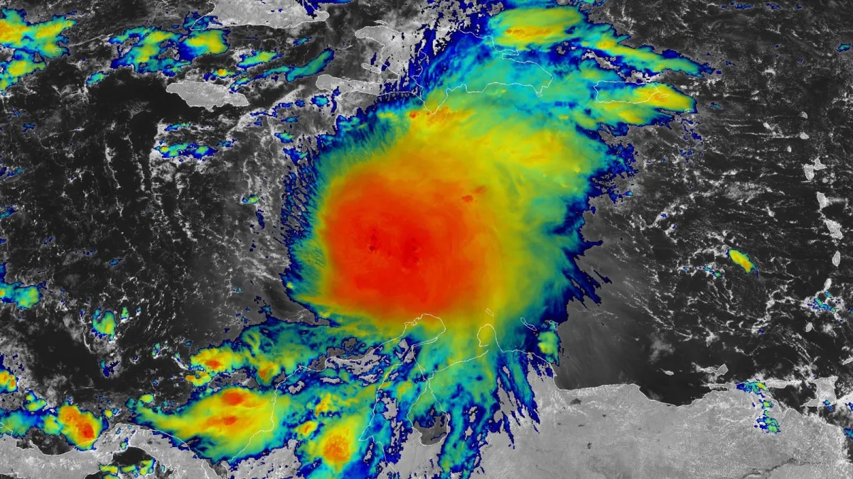 Tropical Storm Melissa A Serious Flood Danger To Jamaica, Haiti
