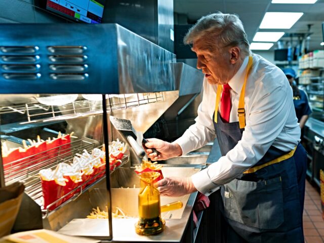 Trump Celebrates One Year Since He Served As Honorary McDonald’s Employee