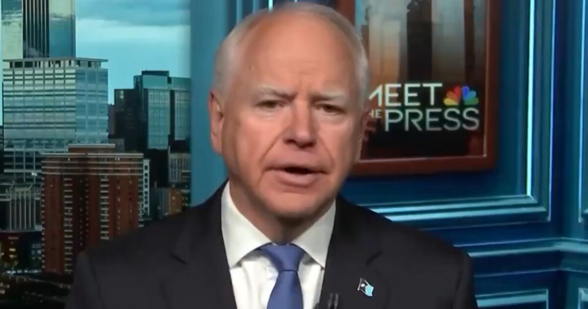 Tim Walz Says Being Called A Retard By Trump Is A “Badge Of Honor”