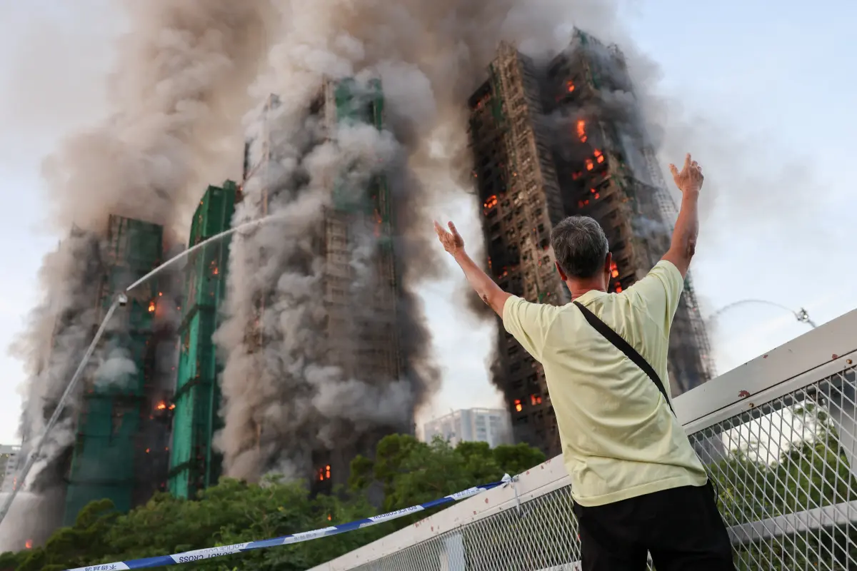 Update: 3 Men Arrested In Connection To Horrific Hong Kong Fire That Killed 36 — As Hundreds Remain Missing