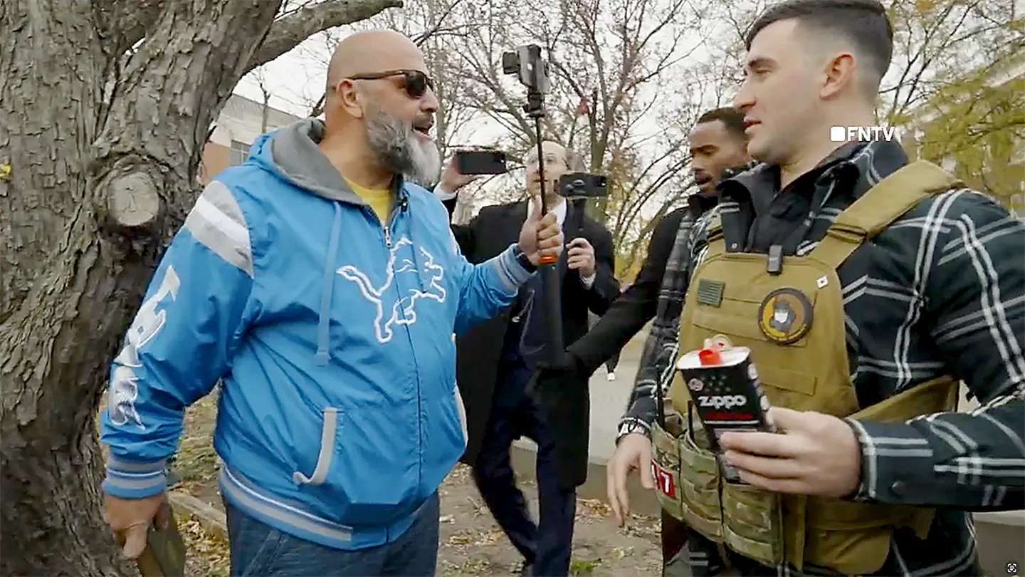 Anti-Islam Protesters, Muslims Clash In Dearborn, Michigan
