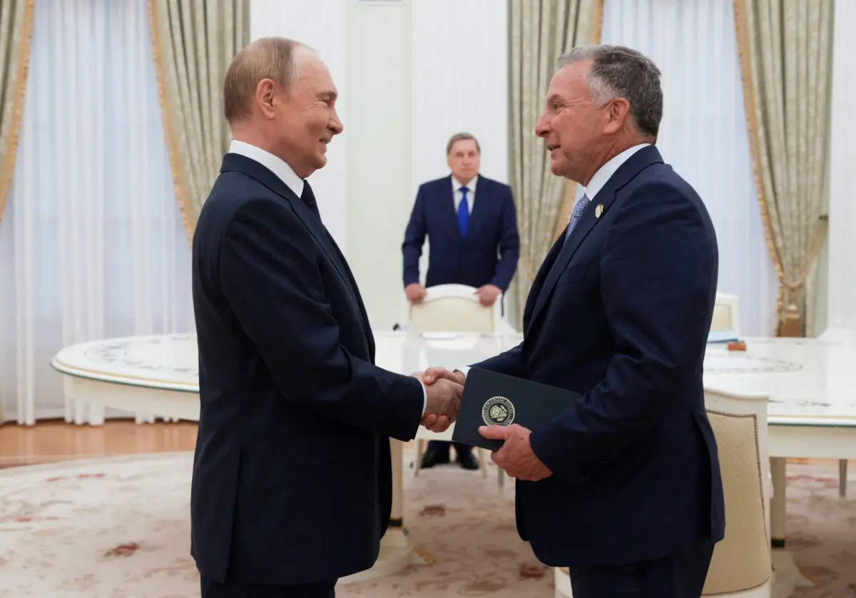 Steve Witkoff Greets Putin In Moscow For Russia-Ukraine Peace Talks