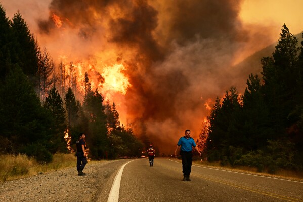 Wildfires Scorch Up To 52,000 Acres In Argentina’s Patagonia