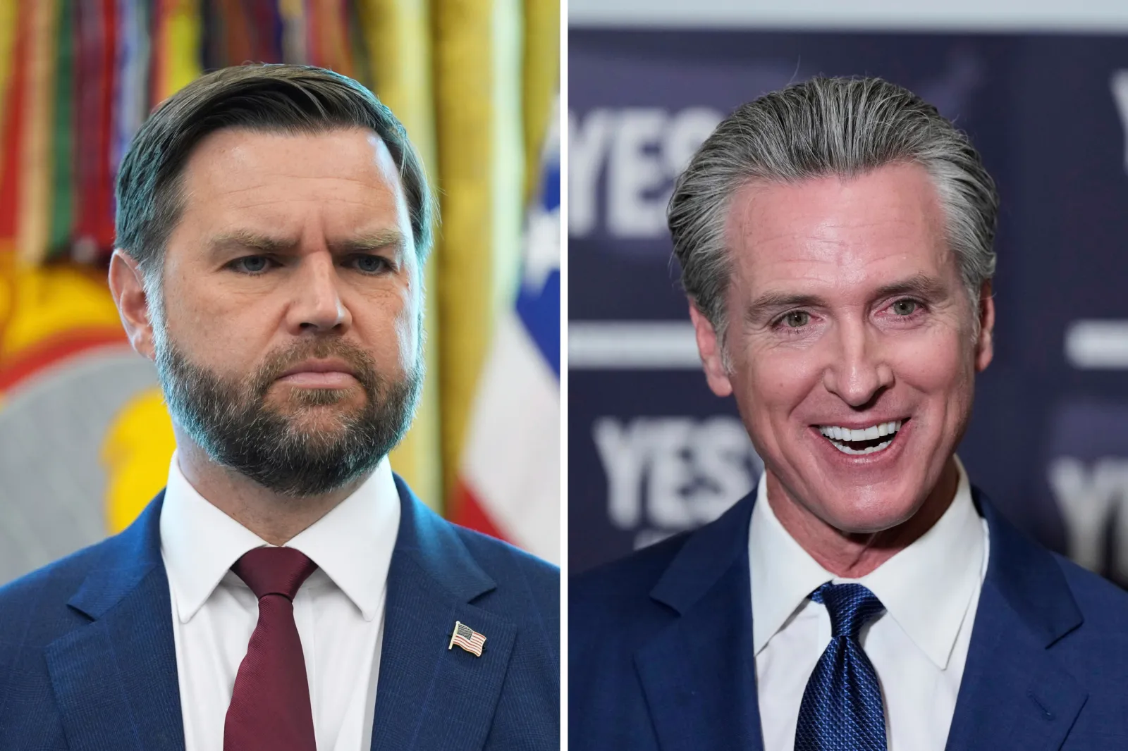 Emerson Poll: Vance, Newsom Lead For 2028