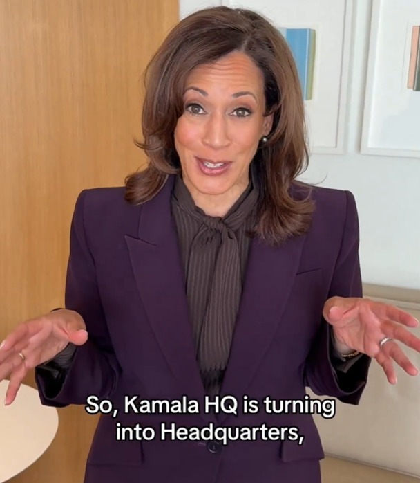 Kamala Harris Rebrands Headquarters As A ‘Gen-Z Progressive Content Hub’