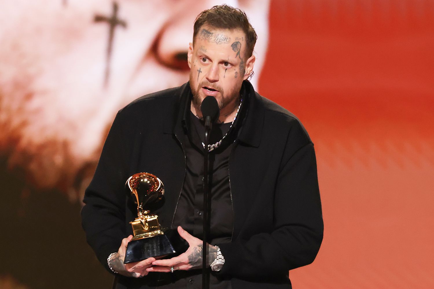 Country Star Jelly Roll Praises Jesus At The Grammys: ‘I Love You, Lord!’