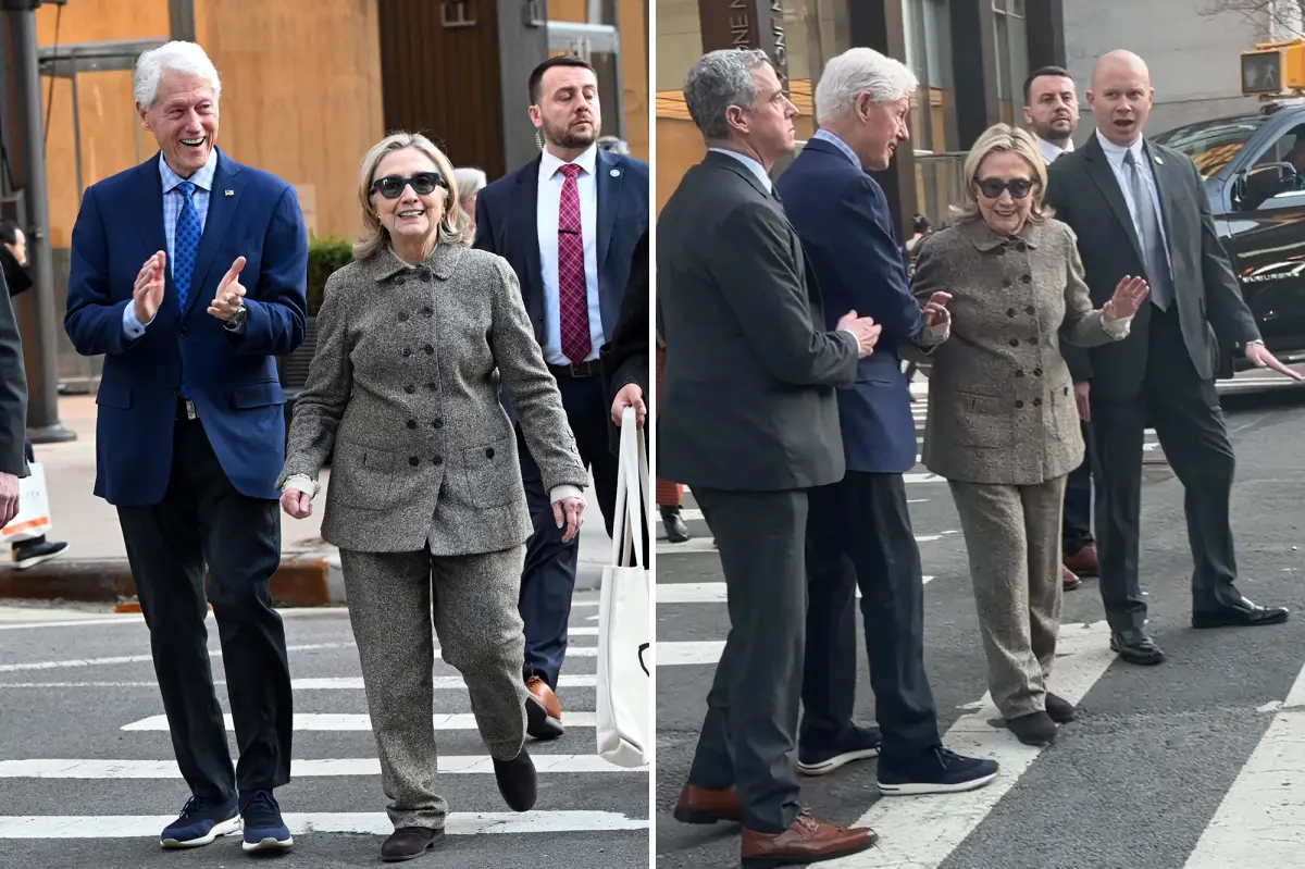 Hillary Clinton Scolds Husband Bill After He Nudges Her Into Busy NYC Intersection: ‘Don’t Do That’