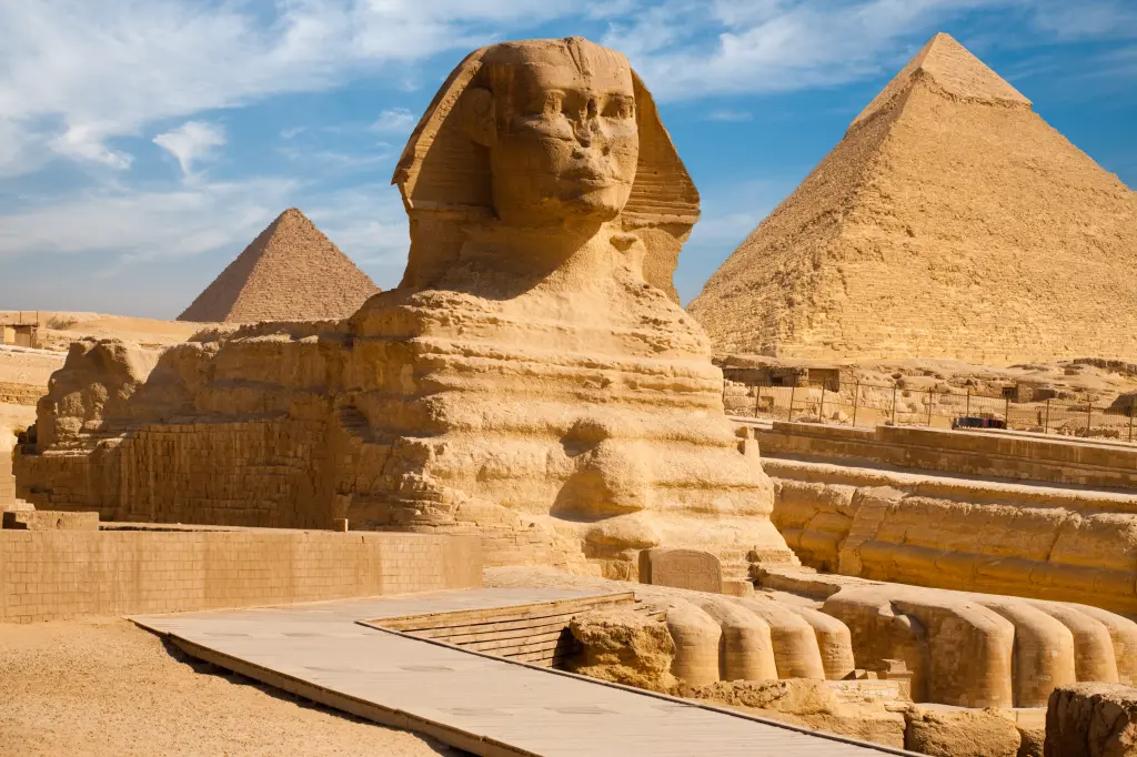 Second Sphinx Buried Under Sand Suggests ‘Megastructure’ Below The Pyramids Of Giza