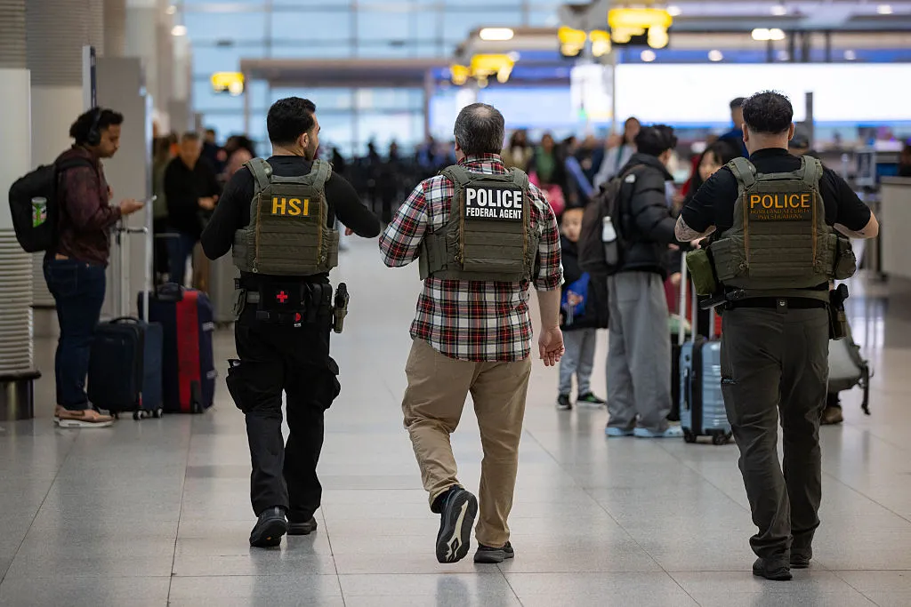 ICE Agents Deployed In Airports Amid Huge Security Lines