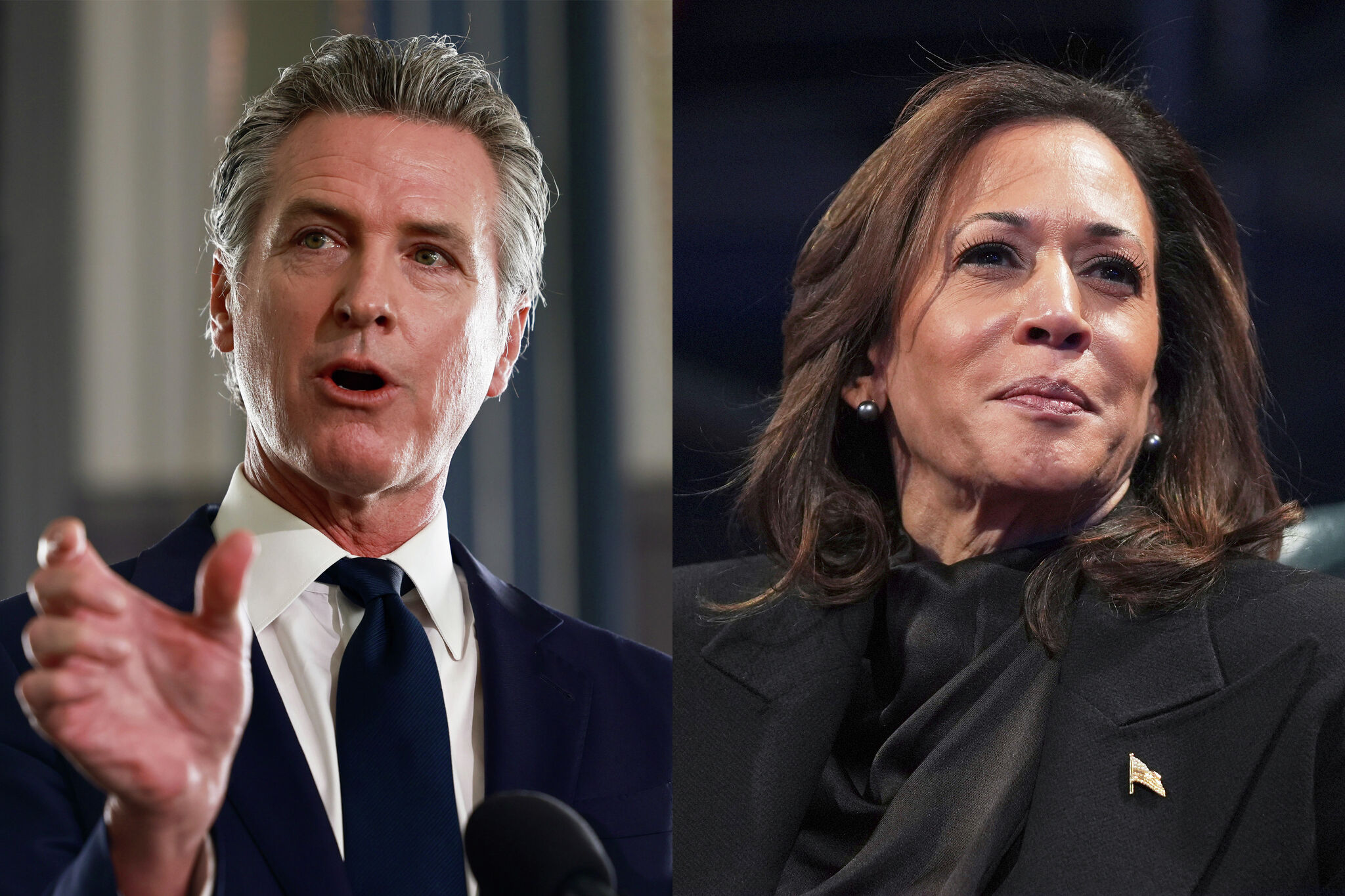 Gavin Newsom Leads Kamala Harris By 14 Points Among Dem Voters For 2028 Primary: UC Berkeley/Politico Poll