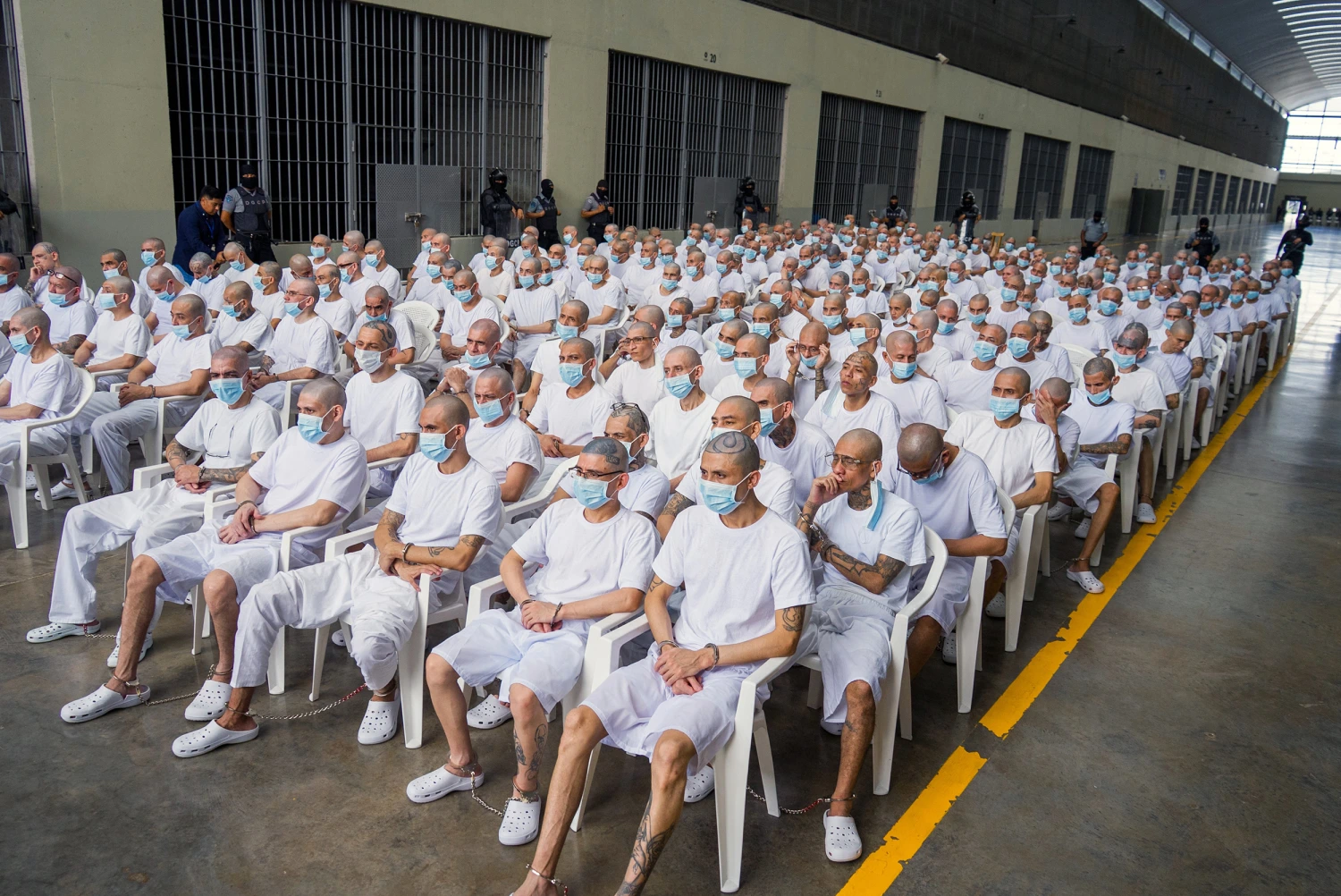 El Salvador Holds Mass Trial For 486 MS-13 Prisoners Accused Of 47,000 Crimes
