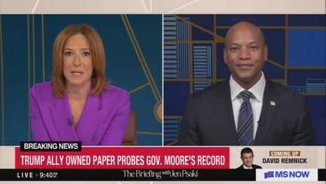 Jen Psaki Assists Wes Moore In Trashing Any Probe Into His Life-Story Lies