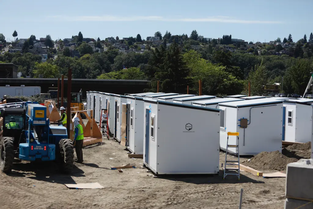 Seattle Mayor Ripped After Unveiling Tiny Homes Likened To Porta-Potty Drug Dens