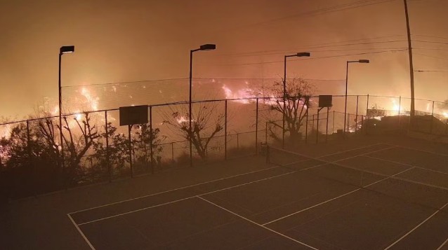 New Surveillance Video Shows What Could Be The Start Of The Eaton Fire, Attorneys Say
