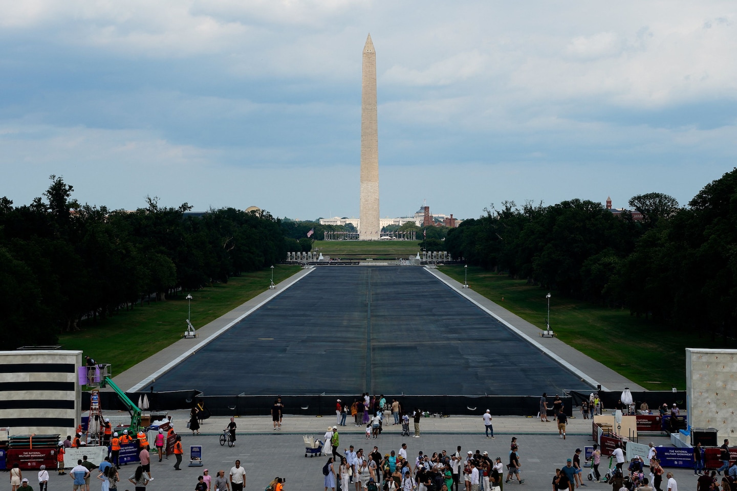 DOJ Requests Charges Dropped In Former Olympian’s Reflecting Pool Vandalism Case