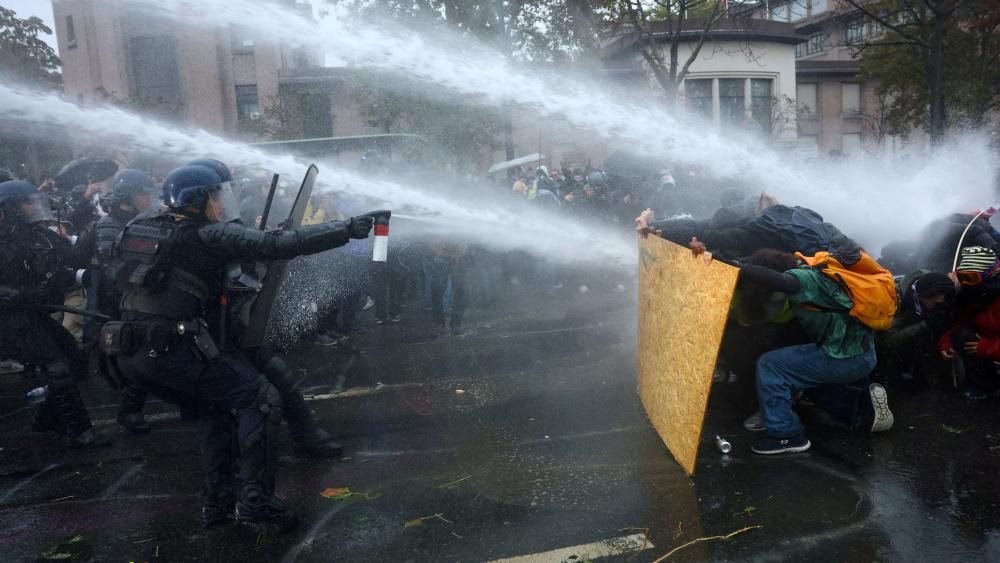 France Protests Live Updates: Riot Cops Fire Tear Gas And Hundreds Arrested As Thousands Take To Streets