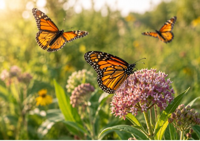 Monarch Butterfly Populations Rebound As U.S. Honeybee Colony Counts Rise