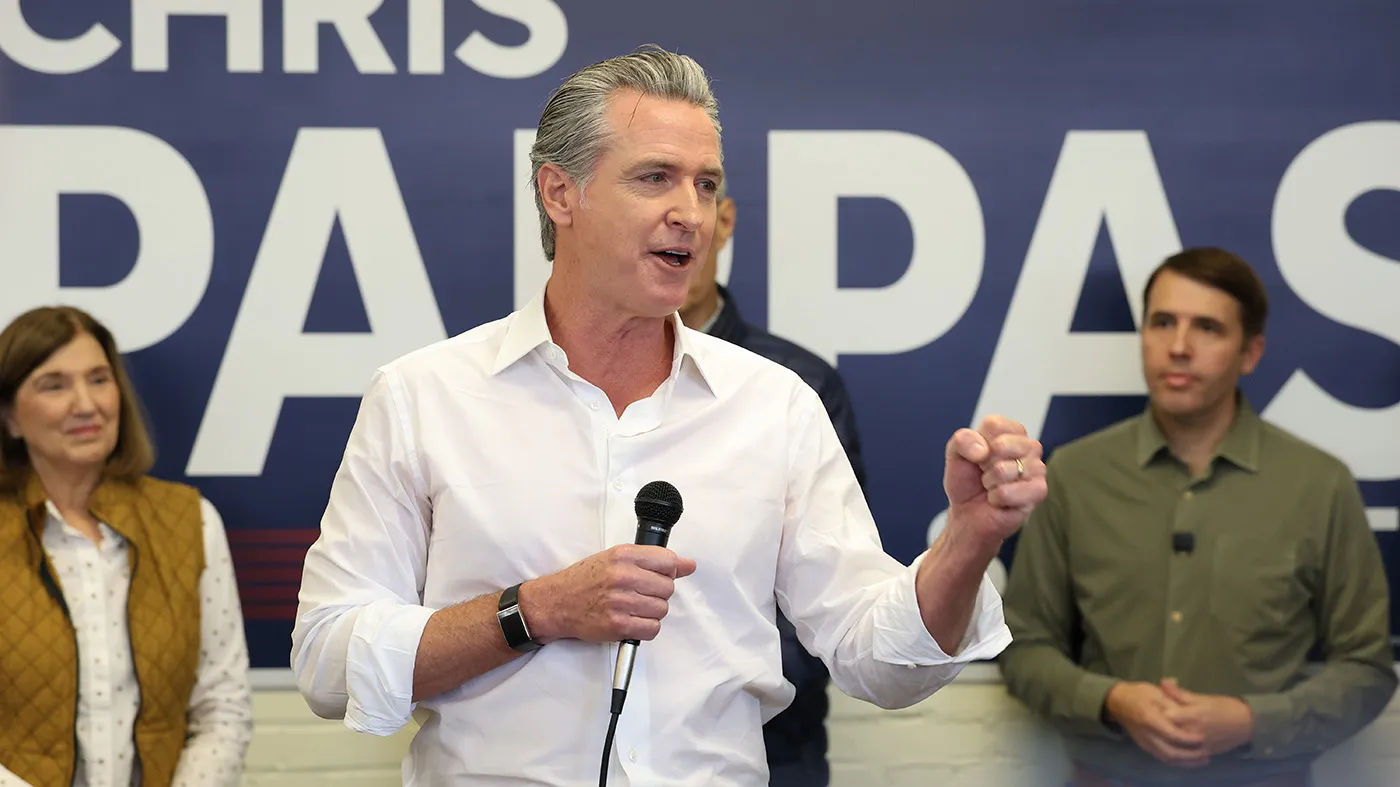 Newsom Amasses Fundraising Machine That Could Power 2028 Bid